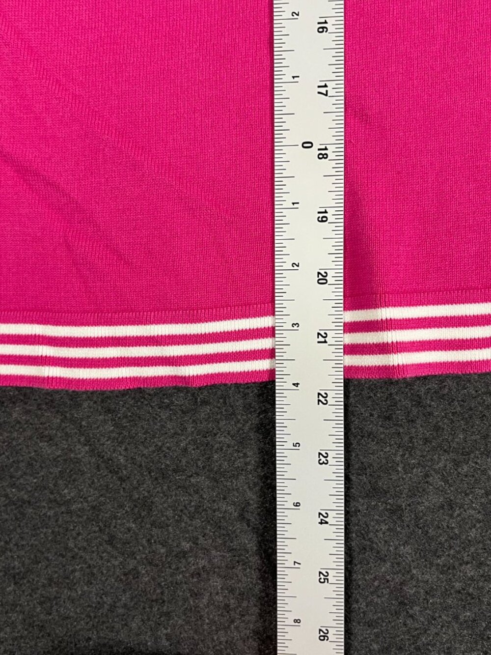 Vintage Ralph Lauren Polo Jeans Co Pink Preppy Cotton V-Neck Tennis Sweater 4724 - Picture 5 of 6